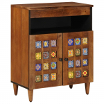K&otilde;ide ladustamisega p&auml;hklipuit 60 x 33 x 75 cm tugev mango puu