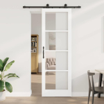 Liuguks valge 78 x 232 cm puit ja metall