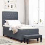 Karbi vedrumadrats madratsiga peaga Tumehall 90 x 190 cm Samet