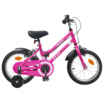 Laste Bike 16 Tolli 4&ndash;6 aastastele Roosa Must