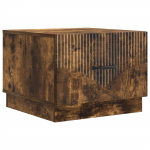 Kohvilaud sahtliga Suitsutatud tamm 49 x 50 x 37 cm Tehispuit