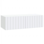 Rippuv TV kapp Valge 98 x 41 x 30 cm Tehispuit