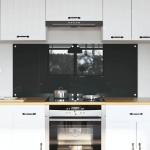 K&ouml;gi splashback 2 tk tumehall 70 x 60 cm karastatud klaas