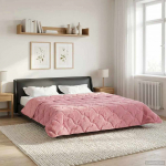 Talve tek Roosa 220 x 260 cm Mikrokiud ja Teddy villa