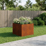 Aia istutuskast rooste 80 x 80 x 60 cm ilmastikukindel teras
