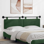Rippuv voodipeats Jungle roheline 170 x 55 x 5 cm Korter kangas