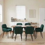 S&ouml;&ouml;gitoa Toolid 6 pcs Samet Tumeroheline 59 x 59,5 x 90 cm