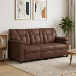 Diivan Pruun 191 x 85 x 93 cm Kunstnahk