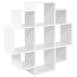 Seinariiul Valge 90 x 25 x 90 cm Tehispuit