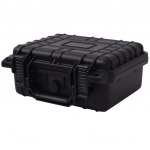 Kaitsev transpordikohver 27 x 24,6 x 12,4  cm must