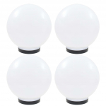 LED-lambid, 4 tk, kera, 25 cm, pmma