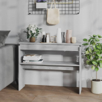 Konsoollaud, hall sonom tamm, 102x30x80 cm, tehispuit