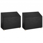 Aiapingi katted 2 tk, 8 aasaga, 160x70x70/88 cm, pol&uuml;et&uuml;leen