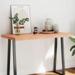 Lauaplaat, helepruun, 120 x 60 x (2&ndash;6) cm, t&ouml;&ouml;deldud t&auml;ispuit