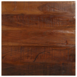 Lauaplaat, 60 x 60 x 2,5 cm, kandiline, taastatud puit