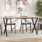 S&ouml;&ouml;gilaua jalad, x-raam, 120 x 60 x 73 cm, malm