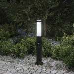 Anduriga postvalgusti 50 cm must IP44
