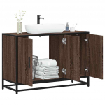 VANNITOA VALAMUKAPP PRUUN TAMM 90X33X60 CM EHITUSPUIT