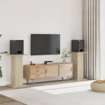 K&otilde;larialused 2 tk, sonoma tamm, 30 x 30 x 80 cm, tehispuit