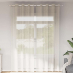 VOILE KARDINAD R&Otilde;NGASTEGA 2 TK KREEM 140X300 CM
