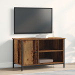 TV KAPP VANAST PUIDUST 80X40X50 CM VALMISTATUD PUIDUST JA TERASEST