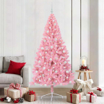 Tehis pre-lit j&otilde;ulupuu koos 300 LED-iga Roosa 210 cm PVC