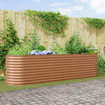 K&otilde;rge peenar pruun 320 x 80 x 81 cm teras