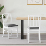 S&ouml;&ouml;gitoa Toolid 2 tk Valge 50 x 52,5 x 91 cm Paks Kautsukipuit