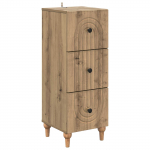 Sahtlib&uuml;roo Artisan tamm 33 x 34,5 x 90 cm Tehispuit