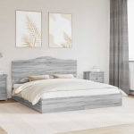 Laos voodi peaga sahtliga Hall Sonoma 180 x 200 cm Tehispuit