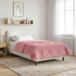 Talve tek Roosa 135 x 200 cm Mikrokiud ja Teddy villa