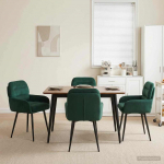S&ouml;&ouml;gitoa Toolid 4 pcs Samet Tumeroheline 59 x 59,5 x 90 cm