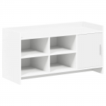 Kinga kapp ladustamisega Valge 100 x 39,5 x 51 cm Tehispuit