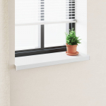 Akna aluskate Valge 60 x 30 x 4,5 cm PVC