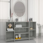 Puhvetkapp, betoonhall, 120 x 30 x 75 cm, puitlaastplaat