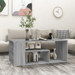 Diivanilaud, hall sonoma tamm, 100 x 50 x 40cm, tehispuit