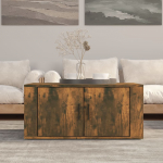 Diivanilaud, suitsutatud tamm, 80 x 50 x 36cm, tehispuit