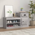 Kingakapp, hall sonoma tamm, 100x42x60 cm, tehispuit