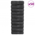 V&auml;ikesed r&auml;tikud solund 50 tk antratsiit 30x30 cm 600 gsm