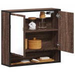 VANNITOA PEEGELKAPP PRUUN TAMM 65X20X60 CM EHITUSPUIT
