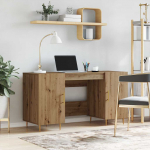 Laud riiuliga uksega k&auml;sit&ouml;&ouml;tamm 140 x 50 x 75 cm tehispuit