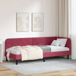 Nurga voodiraam Veinpunane 80 x 200 cm Samet