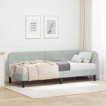 Nurga voodiraam Helehall 80 x 200 cm Samet