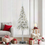 J&otilde;ulupuu koos 300 LED-iga koos alusega valge 180 cm pe ja teras