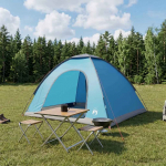 Telkimise telk katusega &otilde;huavaga Sinine 275 x 215 x 125 cm