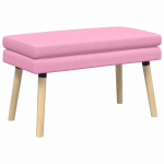 Kahekordne pink Roosa 80 x 40 x 47 cm kangas