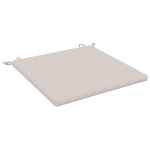 1-osaline istmepadi SOEST 100% pol&uuml;ester valge 80 x 80 x 3 cm