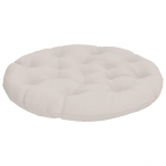 Ripptoolivoodi vaip VIANEN 100% pol&uuml;ester valge &oslash; 80 x 12 cm