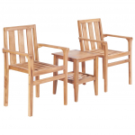 3-osaline bistrookomplekt, tiikpuu