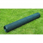 Kanade traataed, pvc kattega 25 x 0,75 m, roheline